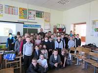 Открытый урок в начальном лицее деревни Демихово