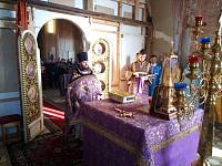 Божественная литургия в Никольском храме г. Орехово-Зуево