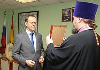 Освящение здания межмуниципального управления МВД России «Ногинское»