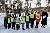 Военно-спортивные игры в парке деревни Полтево