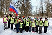 Военно-спортивные игры в парке деревни Полтево