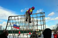 Военно-спортивные игры в парке деревни Полтево