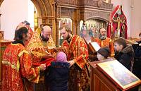 Божественная литургия в&nbsp;храме Новомучеников и&nbsp;исповедников Орехово-Зуевских г.&nbsp;Орехово-Зуево