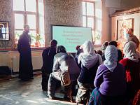 Беседа в&nbsp;Сергиевском храме села Трубино