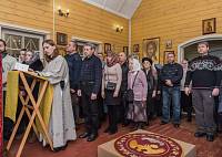 Архиерейское богослужение в Кирилло-Мефодиевском храме г. Железнодорожного