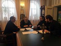 Собрание рабочей группы по&nbsp;восстановлению порушенных святынь в&nbsp;Подольске