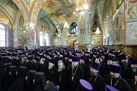 ГОДИЧНОЕ СОБРАНИЕ ДУХОВЕНСТВА МОСКОВСКОЙ ЕПАРХИИ