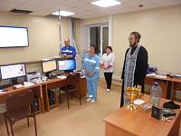 Освящение филиала Орехово-Зуевской городской больницы №&nbsp;5 &laquo;Станция скорой медицинской помощи&raquo;