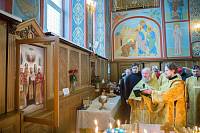 Освящение иконы Щелковских новомучеников
