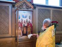 Освящение иконы Щелковских новомучеников