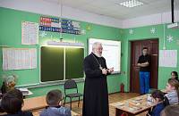 Беседа о&nbsp;новомучениках в&nbsp;школе №&nbsp;59 деревни Тимково