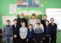 Беседа о&nbsp;новомучениках в&nbsp;школе №&nbsp;59 деревни Тимково