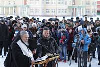 Освящение креста и&nbsp;закладного камня под строительство храма в&nbsp;честь равноапостольного князя Владимира г.&nbsp;Балашихи