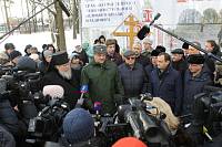 Освящение креста и&nbsp;закладного камня под строительство храма в&nbsp;честь равноапостольного князя Владимира г.&nbsp;Балашихи