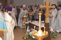 Отпевание игумена Амвросия (Абросимова)