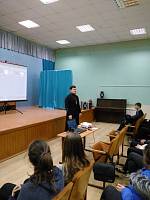 Беседа с&nbsp;учащимися Верейской средней школы