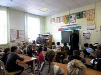 Беседа с учащимися Демиховской начальной школы