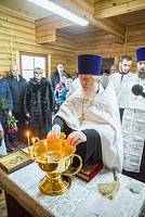 Освящение часовни страстотерпца царевича Алексия на территории УВД «Щелковское»