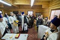 Освящение часовни страстотерпца царевича Алексия на территории УВД «Щелковское»