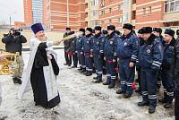 Освящение часовни страстотерпца царевича Алексия на территории УВД «Щелковское»