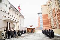 Освящение часовни страстотерпца царевича Алексия на территории УВД «Щелковское»