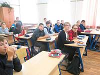 Встреча с учащимися средней школы № 2 г. Рошали и студентами энергетического техникума г. Шатуры