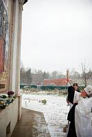 Освящение иконы блж. Ксении Петербургской