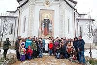 Освящение иконы блж. Ксении Петербургской