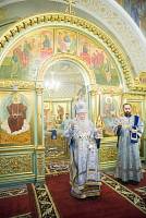 Архиерейское богослужение в&nbsp;храме в&nbsp;честь иконы Божией Матери &laquo;Спорительница хлебов&raquo; г.&nbsp;Щелково