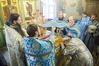 Архиерейское богослужение в&nbsp;храме в&nbsp;честь иконы Божией Матери &laquo;Спорительница хлебов&raquo; г.&nbsp;Щелково