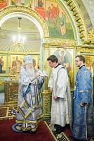 Архиерейское богослужение в&nbsp;храме в&nbsp;честь иконы Божией Матери &laquo;Спорительница хлебов&raquo; г.&nbsp;Щелково