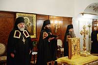 Наречение архимандрита Петра (Дмитриева) во&nbsp;епископа Луховицкого, викария Московской епархии