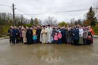 Закладка храма в&nbsp;честь иконы Божией Матери &laquo;Неупиваемая Чаша&raquo; в&nbsp;деревне Мизиново