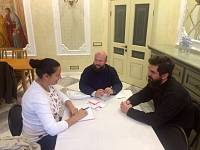 Подготовка притивоабортной фотовыставки в&nbsp;Орехово-Зуеве