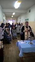 Посещение отделения социального ухода больницы села Коробово