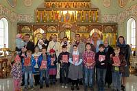 Молебен в&nbsp;воскресной школе Никольского храма Балашихи