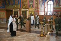 Крещение военнослужащих в&nbsp;Богоявленском соборе Ногинска