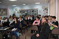 Встреча со&nbsp;священником в&nbsp;школе №&nbsp;10&nbsp;мкрн. Железнодорожный