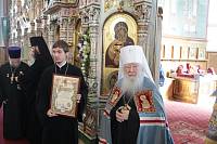 Архиерейское богослужение с&nbsp;участием Сводного детского хора Московской епархии в&nbsp;день юбилея Троицкого собора г.&nbsp;Щелково