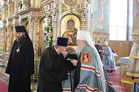 Архиерейское богослужение с&nbsp;участием Сводного детского хора Московской епархии в&nbsp;день юбилея Троицкого собора г.&nbsp;Щелково