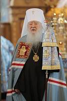 Архиерейское богослужение с&nbsp;участием Сводного детского хора Московской епархии в&nbsp;день юбилея Троицкого собора г.&nbsp;Щелково