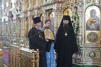 Архиерейское богослужение с&nbsp;участием Сводного детского хора Московской епархии в&nbsp;день юбилея Троицкого собора г.&nbsp;Щелково