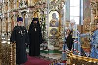 Архиерейское богослужение с&nbsp;участием Сводного детского хора Московской епархии в&nbsp;день юбилея Троицкого собора г.&nbsp;Щелково