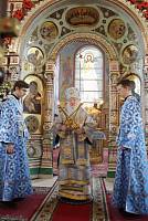 Архиерейское богослужение с&nbsp;участием Сводного детского хора Московской епархии в&nbsp;день юбилея Троицкого собора г.&nbsp;Щелково