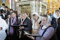 Архиерейское богослужение с&nbsp;участием Сводного детского хора Московской епархии в&nbsp;день юбилея Троицкого собора г.&nbsp;Щелково