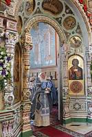 Архиерейское богослужение с&nbsp;участием Сводного детского хора Московской епархии в&nbsp;день юбилея Троицкого собора г.&nbsp;Щелково