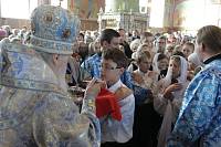 Архиерейское богослужение с&nbsp;участием Сводного детского хора Московской епархии в&nbsp;день юбилея Троицкого собора г.&nbsp;Щелково