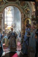 Архиерейское богослужение с&nbsp;участием Сводного детского хора Московской епархии в&nbsp;день юбилея Троицкого собора г.&nbsp;Щелково