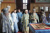 Архиерейское богослужение с&nbsp;участием Сводного детского хора Московской епархии в&nbsp;день юбилея Троицкого собора г.&nbsp;Щелково