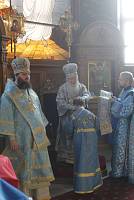 Архиерейское богослужение с&nbsp;участием Сводного детского хора Московской епархии в&nbsp;день юбилея Троицкого собора г.&nbsp;Щелково